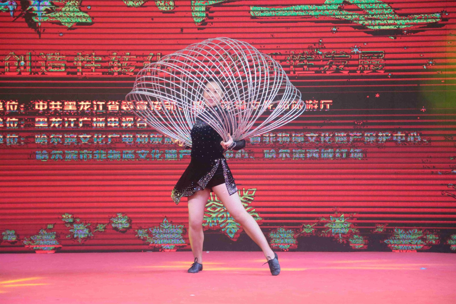 省杂协会员丁玉梅表演节目《晃圈》.jpg